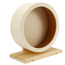 Hamster Holzlaufrad Mute Design Leise Und Sicher Für Kleintiere