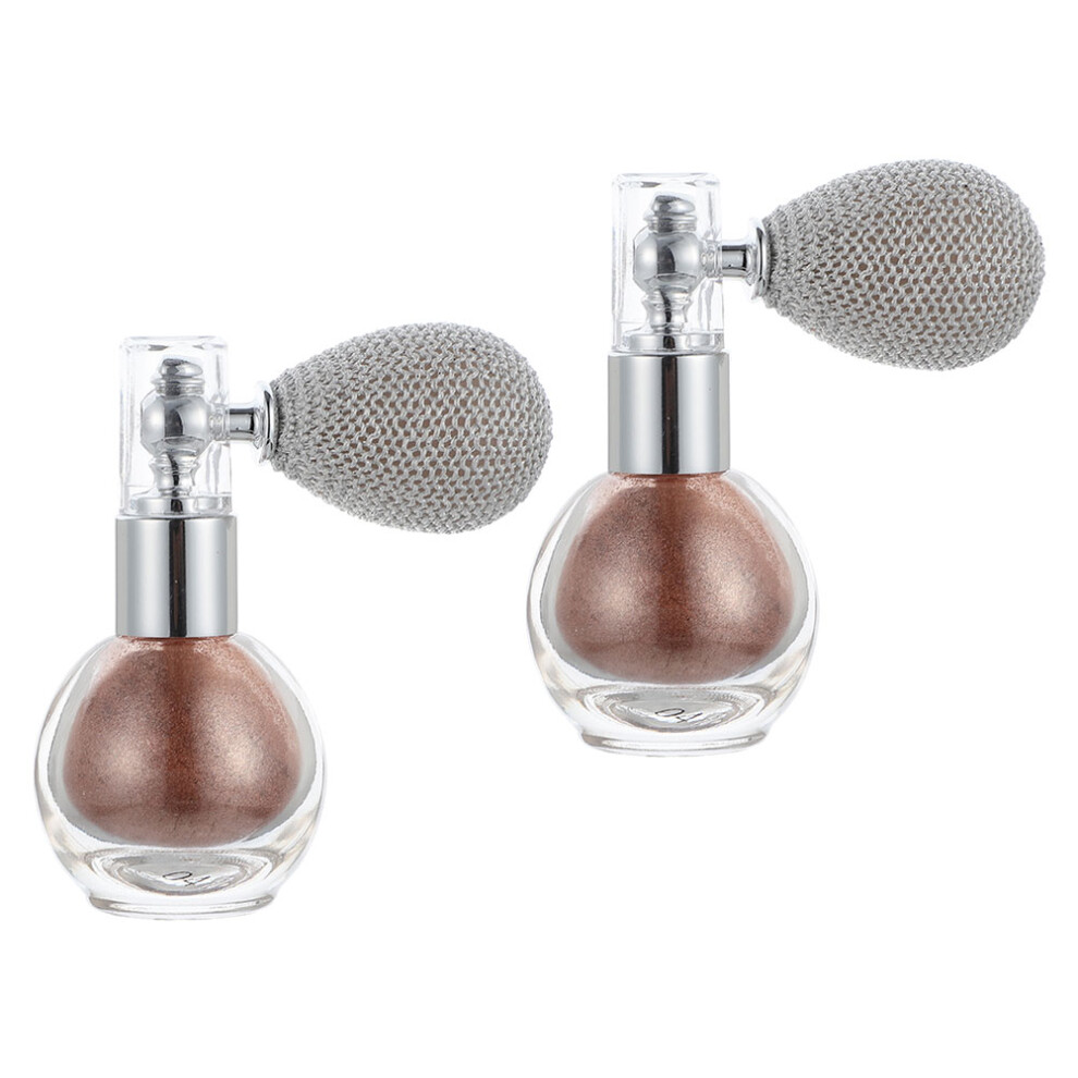 Vaguelly 2Pcs Makeup Glitter Sprayers For Highlighter Powder