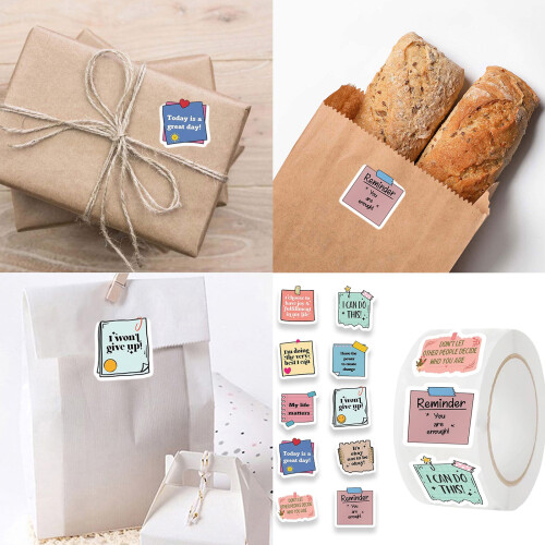 500Counts Inspirational Sticker Water Resistant Aesthetic 1