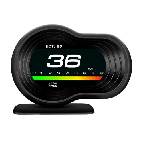 Dashboard Smart Digital Gauge Black LCD Auto Speedometer Car 1