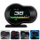 Dashboard Smart Digital Gauge Black LCD Auto Speedometer Car 4