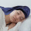 Navy Durable Women Sleeping Bonnet Elastic Sleep Hat for Home 8