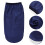 Navy Durable Women Sleeping Bonnet Elastic Sleep Hat for Home 10