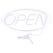 Letrero Neón Open Acrílico Para Decoración