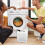 1Panier Mural Pliable En Coloré Pour Rangement Linge 4