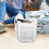 1Panier Mural Pliable En Coloré Pour Rangement Linge 5