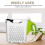 1Panier Mural Pliable En Coloré Pour Rangement Linge 8