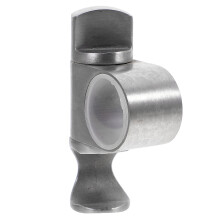 Soporte Deslizante Para Ducha Resistente Color Plateado