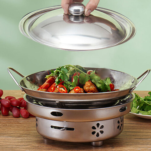 Nonstick Cooking Pan Ergonomic-22CM thickened honey Single pot 1
