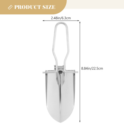 2Pièces Pliable Argentée Pour Jardin Camping 1