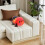 Peluche Realistico Cartone Morbido Rosso per Bambini 7