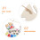 Raindrops Classroom Decoration Wooden Sign Multi Colored 1pack 6