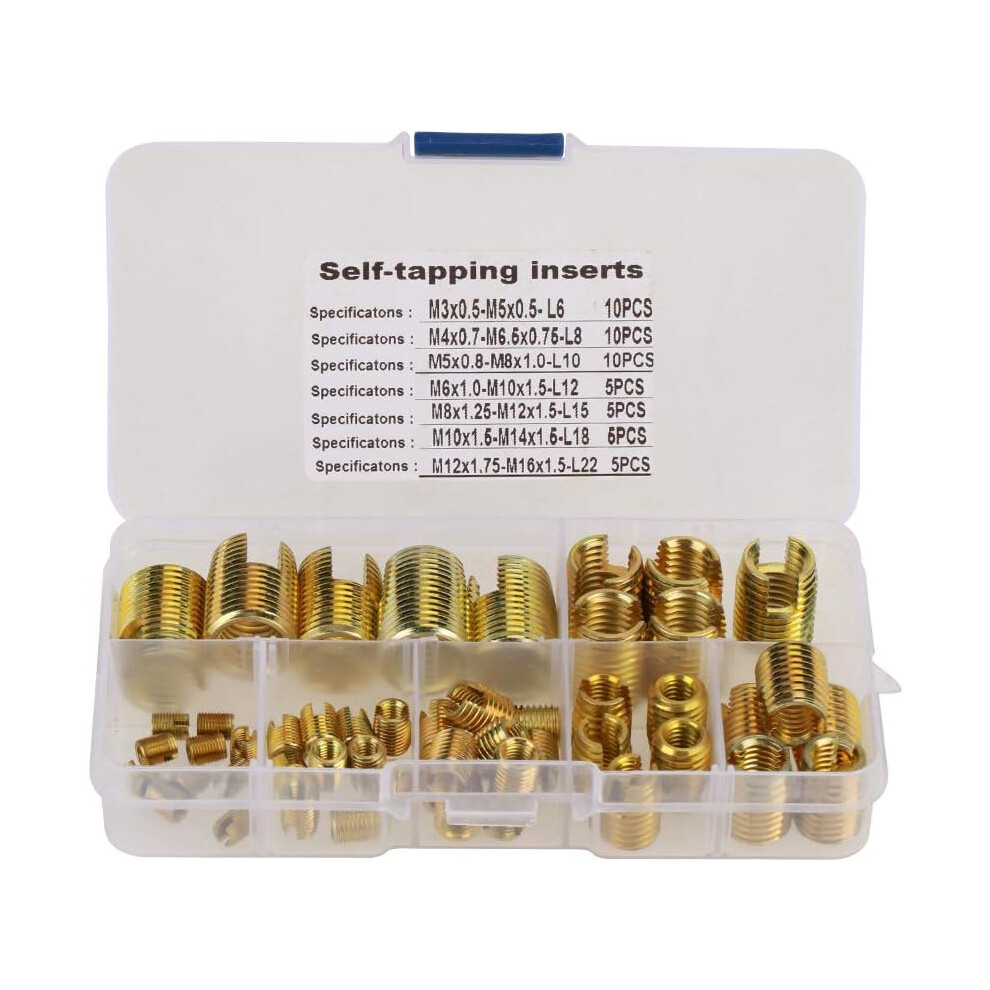High Quality Thread Reinforce Repair Tool, Quick Thread Insert Set For Professional Applications, Stainless Steel Inner Thread Inserts For Reliable Co 9436597754384