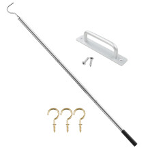 Attic Access Set Feature Stainless Steel and Aluminum Components