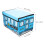 Sky-Blue Multi-Function Cloth Storage Bin for Home and Outdoor 7
