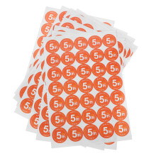 350Pz Etichette 50% Per E Promozioni
