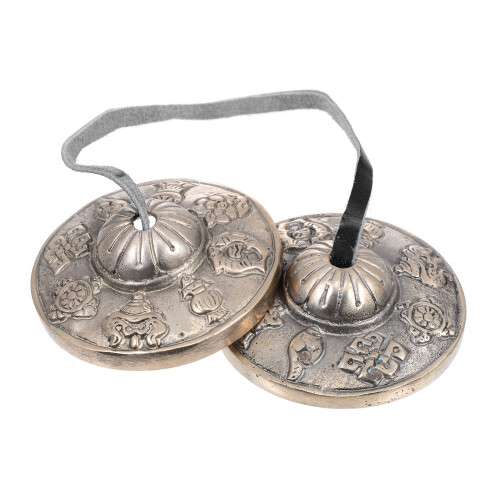 Yoga in Ottone Argento Per Strumento