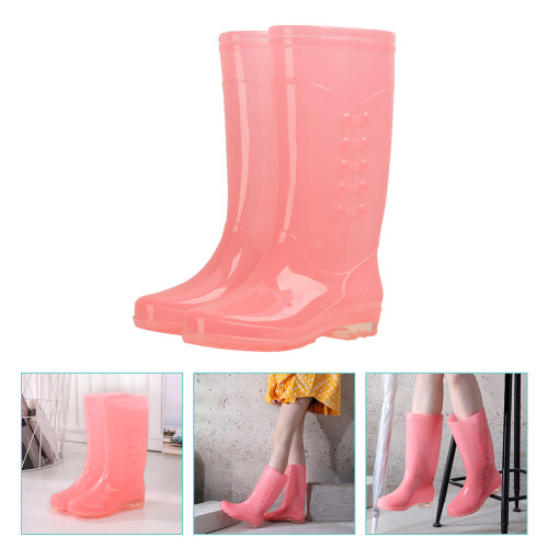 1Paio PVC Rosa Antiscivolo Outdoor 2