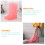 1Paio PVC Rosa Antiscivolo Outdoor 11