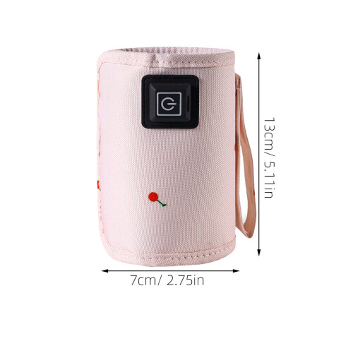 Térmica Biberón Rosa 900D Resistente Para Uso 1