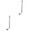 2St Outdoor Antenne Mast Beugel Rvs Montage Stevig 8