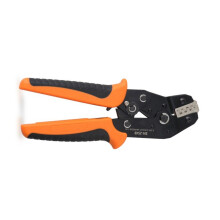 Ergonomic Handheld Crimping Pliers with Adjustable-Orange black