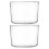 2Pièces Coupes À Pudding En Verre Transparent Pour Dessert Mousse 1