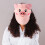 Multifunktionale Gesichtsmaske Damen Mit Warmem Dampftuch Rosa 5