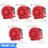 Red Measuring Tape with Thickened Designs 3/5/7.5/10m-5M25MM 2