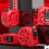 Red Measuring Tape with Thickened Designs 3/5/7.5/10m-5M25MM 3
