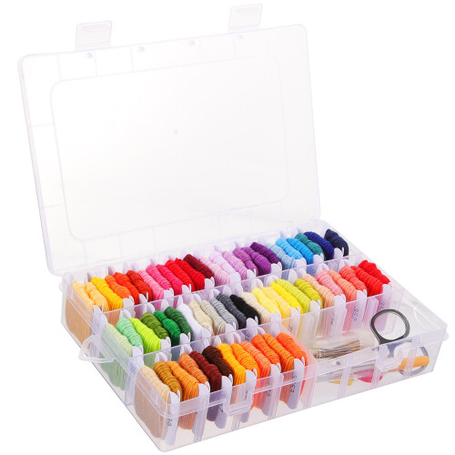 1Ensemble Kit Complet Fil Broderie DIY Fin 2