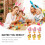 6 Pcs Artificial Lifelike Simulated Chicks Handicrafts Decorative 9