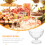 3 Pezzi 170 Ml Ciotole Con Per Dolci Gelato Frutta 11