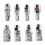 Profession C Type Quick Disconnects Air Hose Fitting-SP40 2