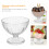 3 Pezzi 170 Ml Ciotole Con Per Dolci Gelato Frutta 2