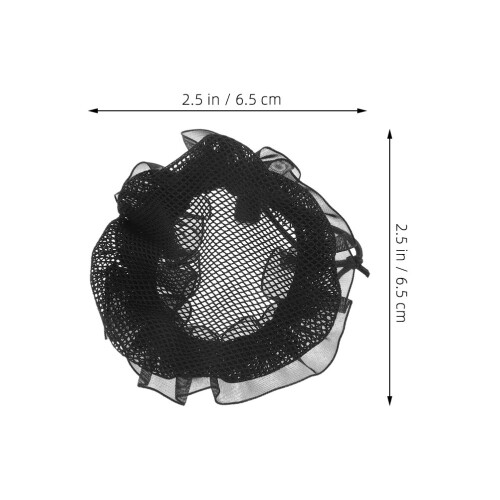 4Pz Chignon Danza Tessuto Per 1