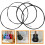 Corde Ukulele Nere Nylon Robuste Per Strumenti Musicali 9