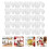 25Set Trasparenti Con Per Dessert E Frutta Ps 6