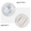 1Ud Luz Interior Para Rv Y Camión En ABS Luz Funcional 8