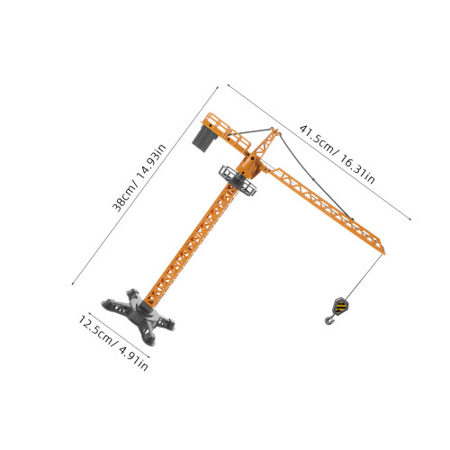 2Pcs Guindaste Torre Brinquedo Crianças Com Manual 1