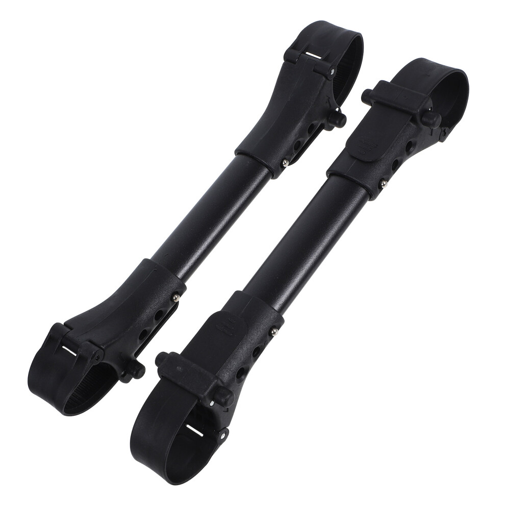 4Pcs Anti-Rust Twin Baby Stroller Connector For Outdoor Black Happyyami