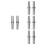 8Pcs Durable Scaffolding Coupling Pins Galvanized Silver Hardware 11