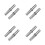 8Pcs Durable Scaffolding Coupling Pins Galvanized Silver Hardware 8