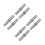 8Pcs Durable Scaffolding Coupling Pins Galvanized Silver Hardware 9
