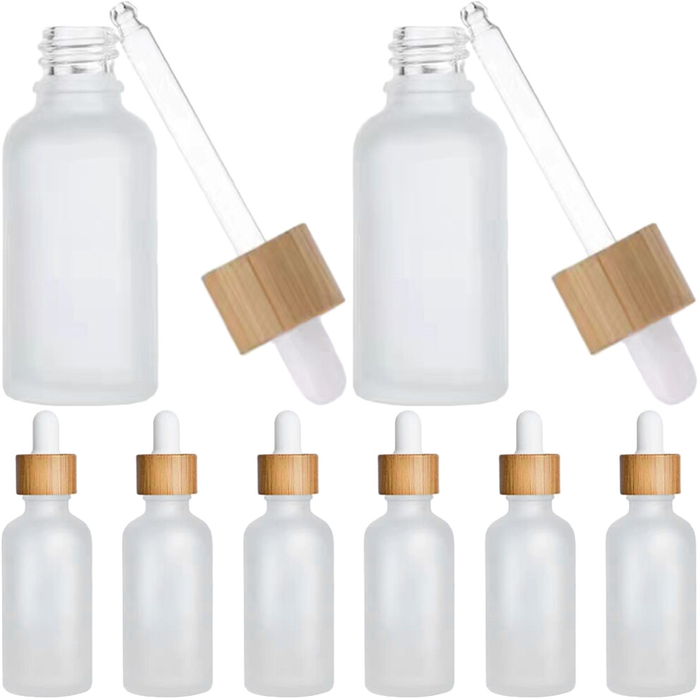 8Szt PrzenośNe Butelki Z Zakraplaczem Do Esencji I OlejkóW W Szkle-image