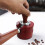Solid Wooden Tamping Station for Coffee-Universal model 7