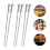 6Pz Spiedini Barbecue Resistenti Inossidabile 6