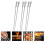6Pz Spiedini Barbecue Resistenti Inossidabile 4