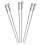 6Pz Spiedini Barbecue Resistenti Inossidabile 5
