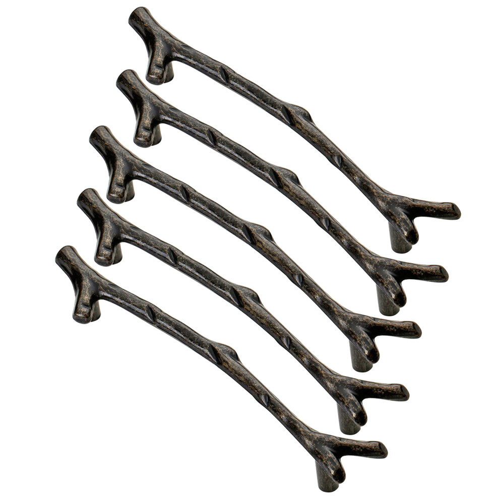 Furniture Door Handles, Zinc Alloy Cabinet Pulls With Rustic Decorative Drawer Knobs, Revitalize Your Old Furniture With Charm And Durability (5Pcs) 9436597635232